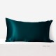 Teal 22 Momme Mulberry Silk Pillowcase with Hidden Zipper Teal 22 Momme Mulberry Silk Pillowcase with Hidden Zipper