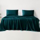 Teal 22 Momme Mulberry Silk Sheet Set Teal 22 Momme Mulberry Silk Sheet Set