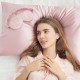 Two Piece Silk Gift Set Suede Rose Pillowcase & Eye Mask Two Piece Silk Gift Set Suede Rose Pillowcase & Eye Mask